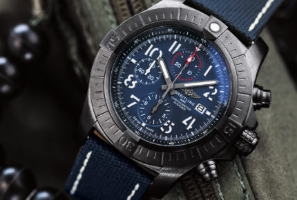 The Breitling Super Avenger Chronograph 48 mm Night Mission.