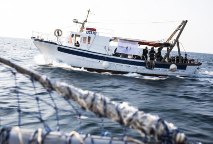 Depuis sa création en 2013, Healthy Seas a recueilli plus de 500'000 kg de filets de pêche