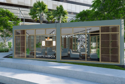 WatchBox lounge in Dubai Watch Week