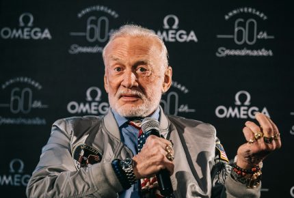 Buzz Aldrin and his Omega Speedmaster