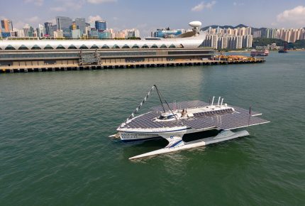 Breguet's Race for Water boat in Hong Kong