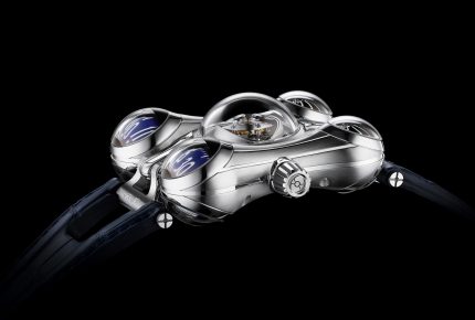 The MB&F HM6 takes its cue from Captain Future's spaceship, the Comet.
