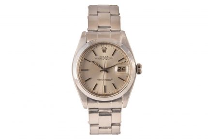 Ref. 1500 Oyster Date in steel from 1979 (CHF 3,250) © Rolex
