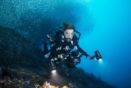 L’océanographe et ambassadrice de Rolex Sylvia Earle – © Rolex/Kip Evans