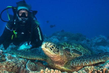 Rolex aide l’Our World-Underwater Society en soutenant les jeunes qui se destinent à une carrière océanographique – © Jayne Jenkins
