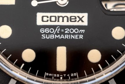 Réf. 1680 Submariner Comex (1979), lot 346 © Rolex
