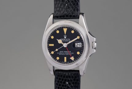 Rolex GMT-Master Ref. 1675, worn by Marlon Brando in Apocalypse Now, sold for $1.952 million