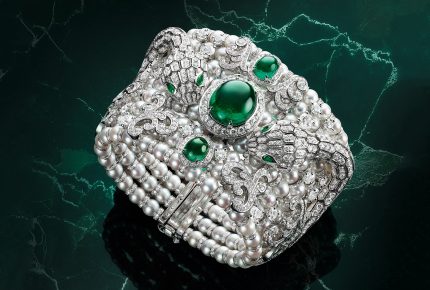 Serpenti High-Jewellery Baroque Pearls secret watch © Bulgari