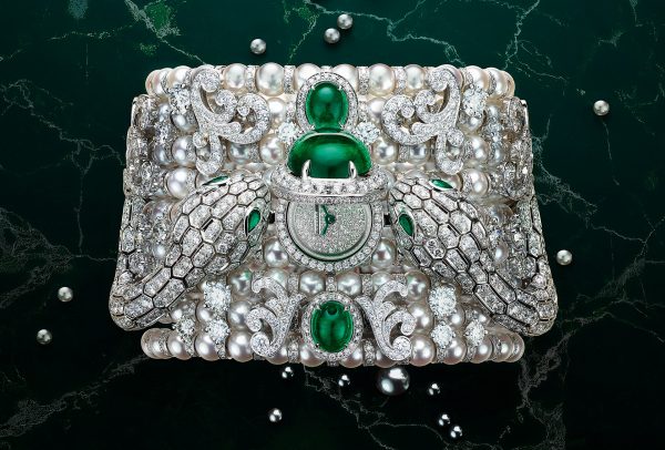 Serpenti Misteriosi Baroque Pearls Secret Watch © Bulgari