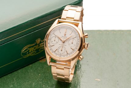 Réf. 6034 Oyster Chronographe or rose © Rolex
