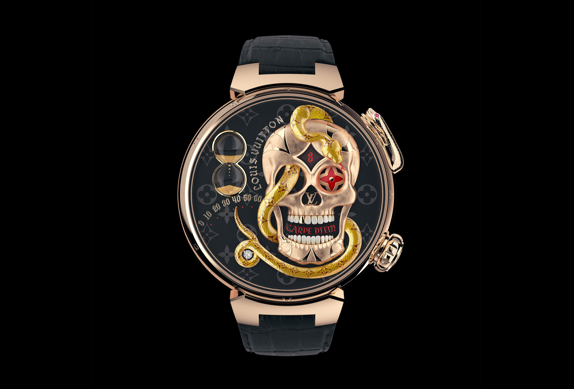 Skull watches offer a timely reminder