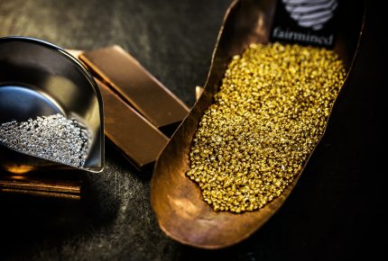 Fairmined gold, silver & coper ready for the melting process - Chopard